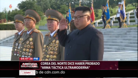 Corea Del Norte Dice Haber Probado Arma Táctica Ultramoderna