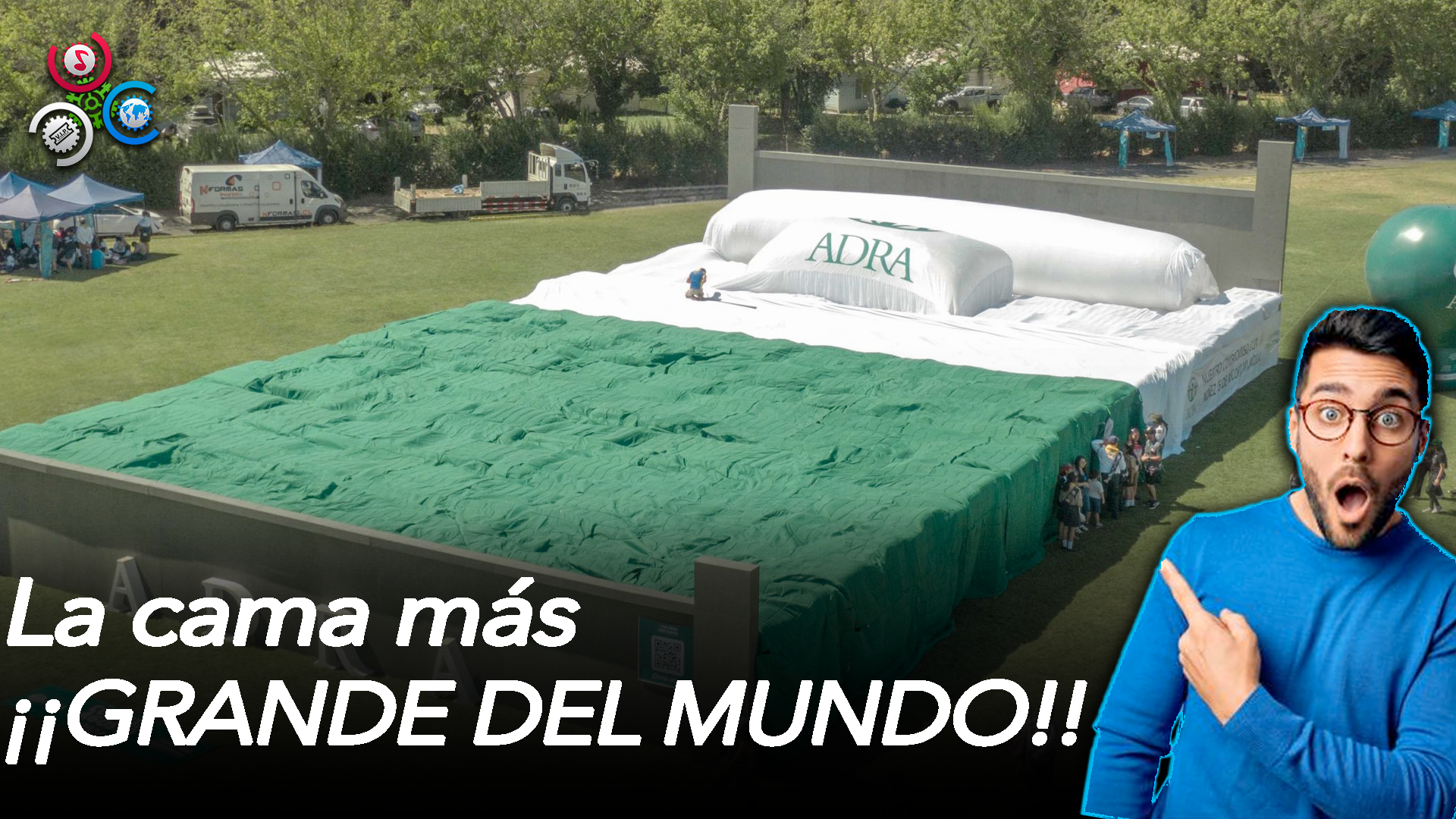 ¡¡Récord Guinness!! Por Hacer LA CAMA Más Grande Del Mundo En Chile