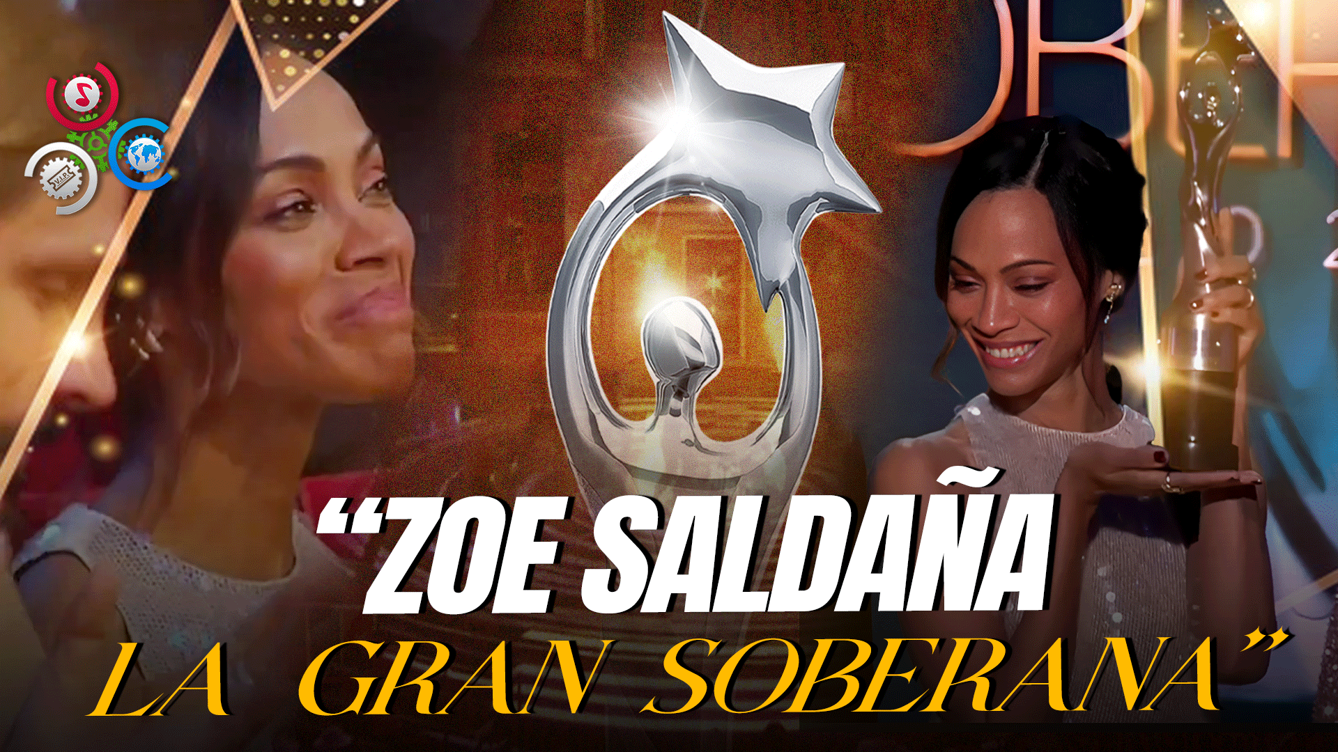 Discurso Completo De Zoe Saldaña Al Recibir Su Estatuilla Como Gran Soberano