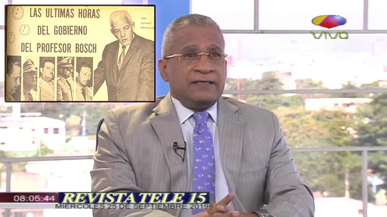 Diversas Organizaciones Recuerdan El Día De Hoy, El 56 Aniversario Al Golpe De Estado Al Gobierno Del Dr. Juan Bosch