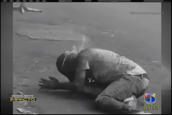 Captado En Video Le Prenden En Fuego A Un Ladrón En Venezuela #Video