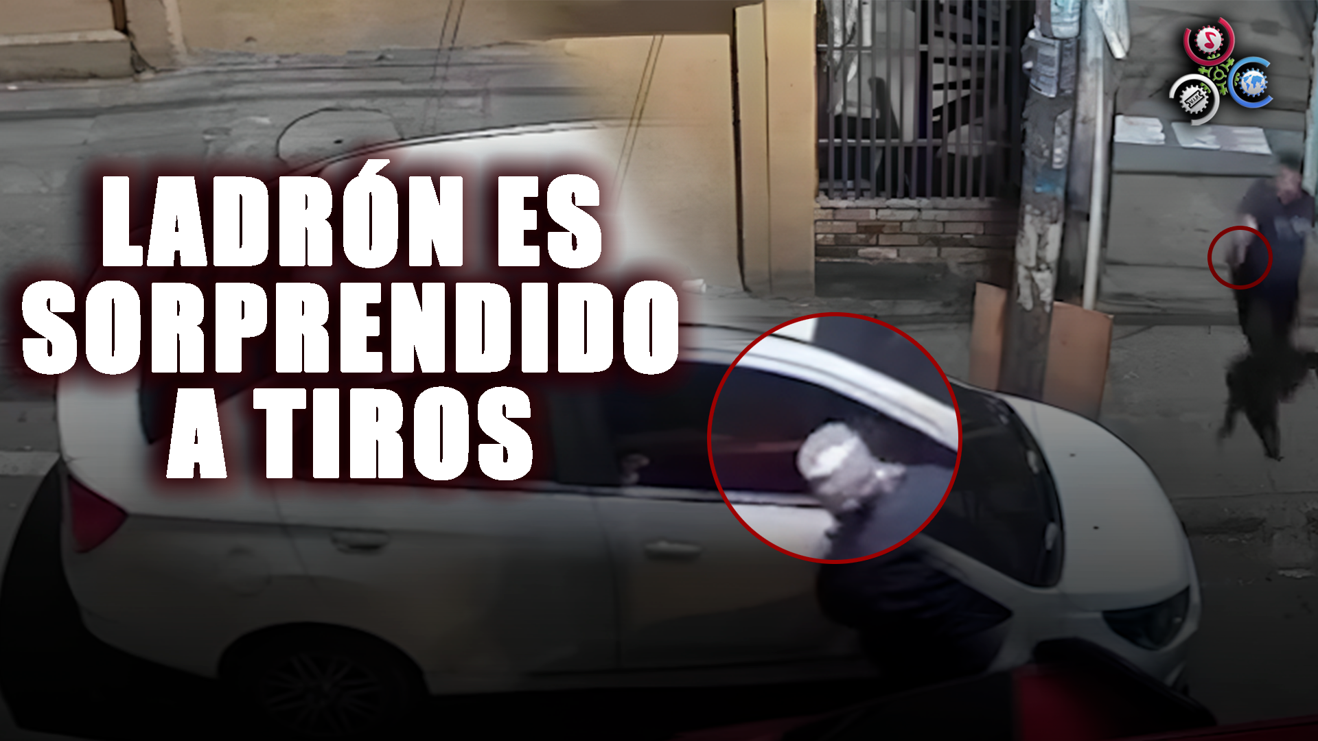Ladrón Es Sorprendido A TIROS