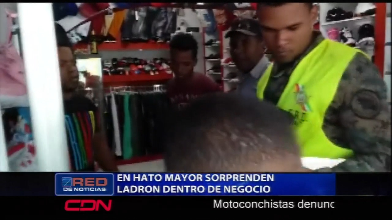 En Hato Mayor Un Hombre Sorprende A Un Ladrón Dentro De Su Negocio