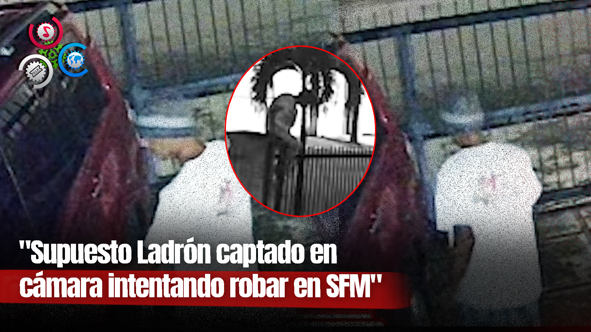 Cámara De Seguridad Registra A Individuo Irrumpiendo En Residencia Tratando De Robar Objetos De Un Vehículo