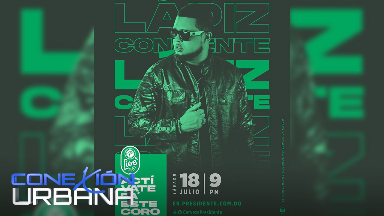 Lápiz Conciente El “PAPA DEL RAP” Este Sábado Live. Mira Los Detalles