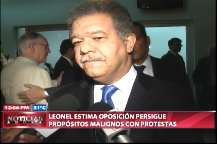 Leonel Fernandez Califica Como Propósito Maligno Denuncias Sobre Crisis Post Electoral Que A Su Entender No Existe