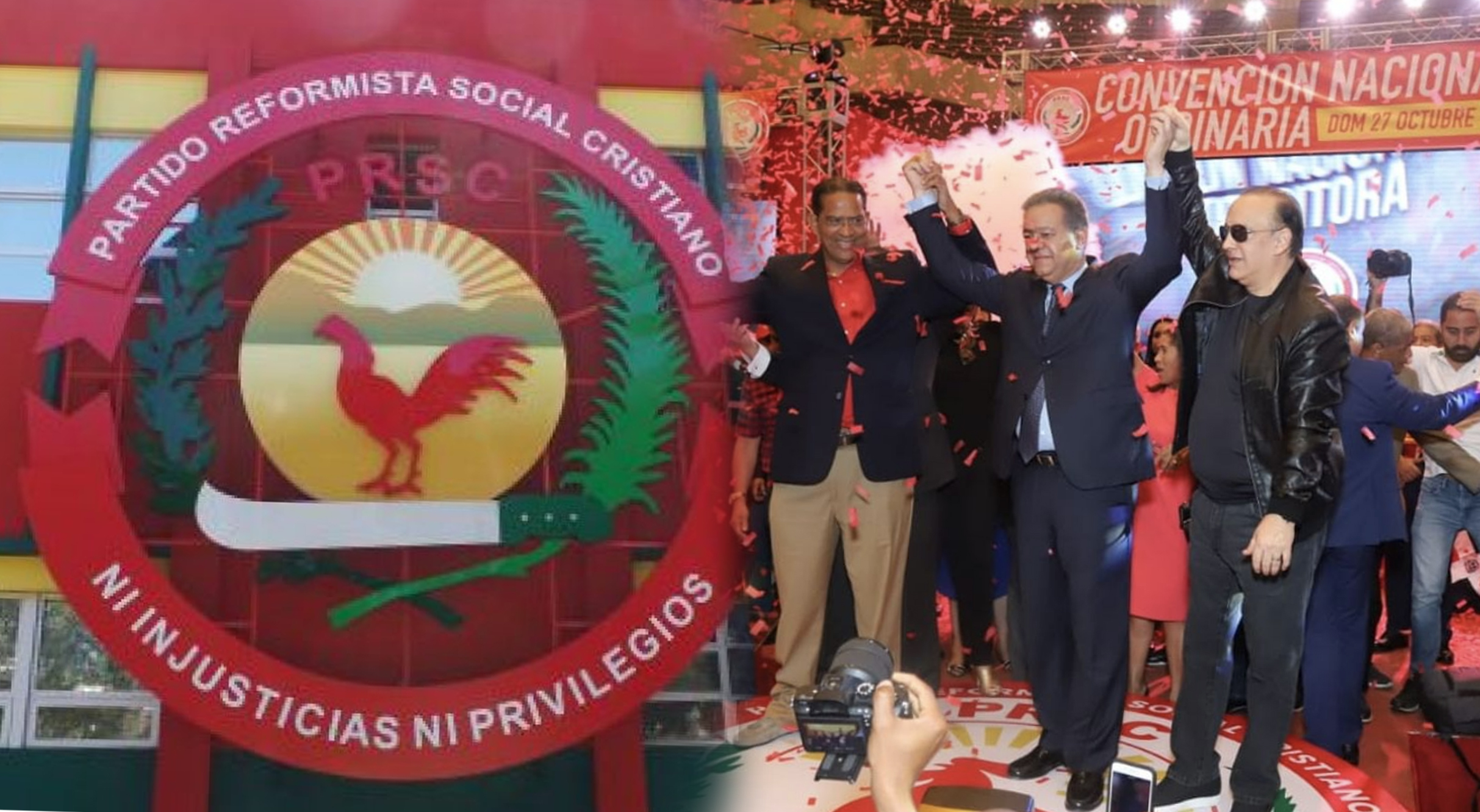 El PRSC Proclama A Leonel Fernández Como Su Candidato Presidencial