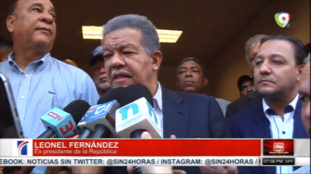 Leonel Fernández Reacciona Ante El Discurso Del Presidente Medina