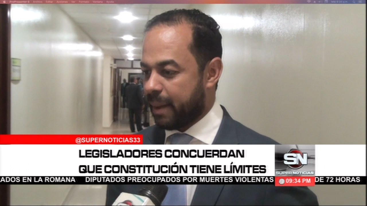 Legisladores Concuerdan Con Que La Constitución Tiene Sus Límites