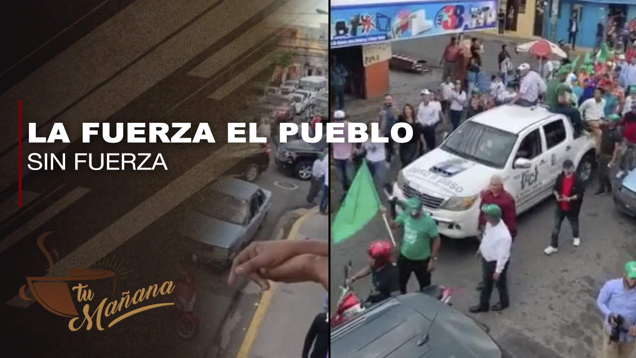 ¿La Fuerza Del Pueblo Se Estará Quedando Sin Fuerza? O Así Parece En Caravana Recientes