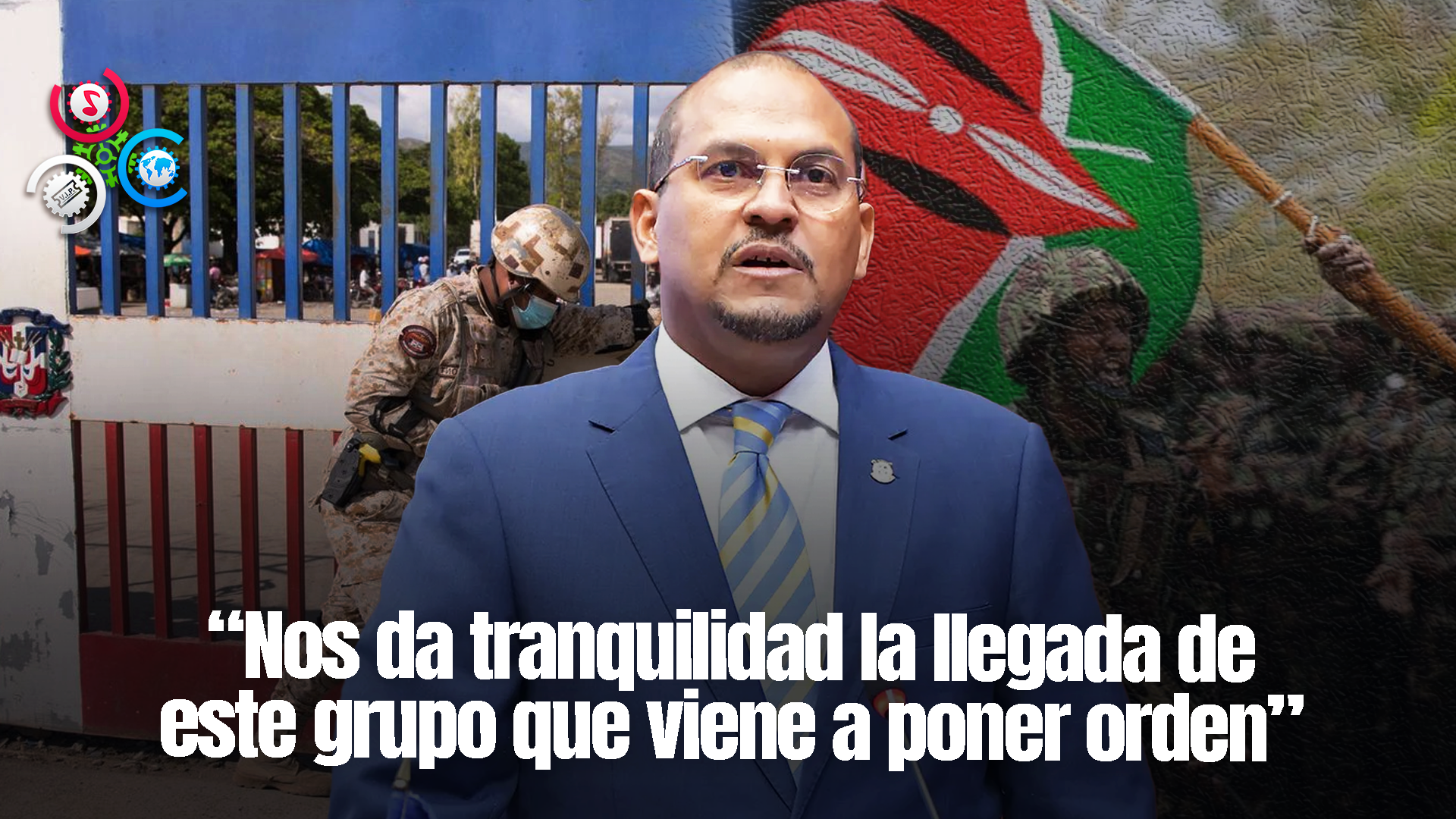 Senador Señala Un “Aire De Paz” En La Frontera Tras La Llegada De Policías Kenianos