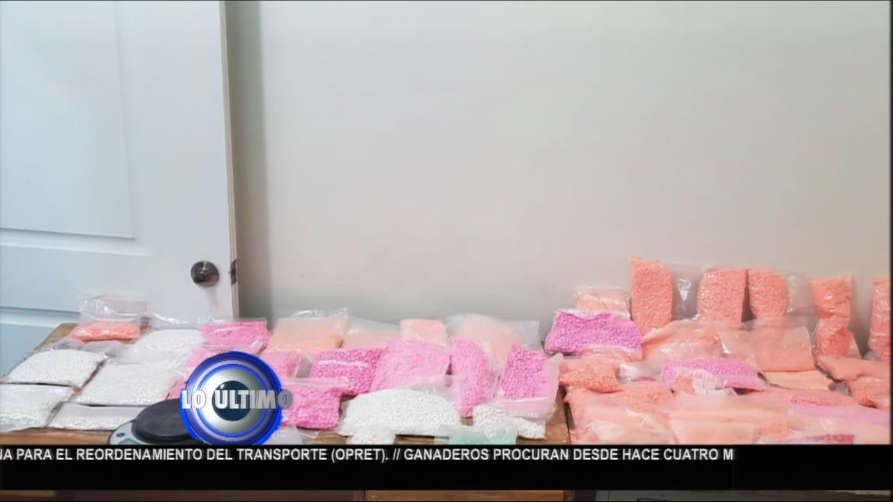 Una Sargento De La Fuerza Aérea Dominicana Y Un Civil Fueron Apresados Con 62 Paquetes De Pastillas De éxtasis En La Vega