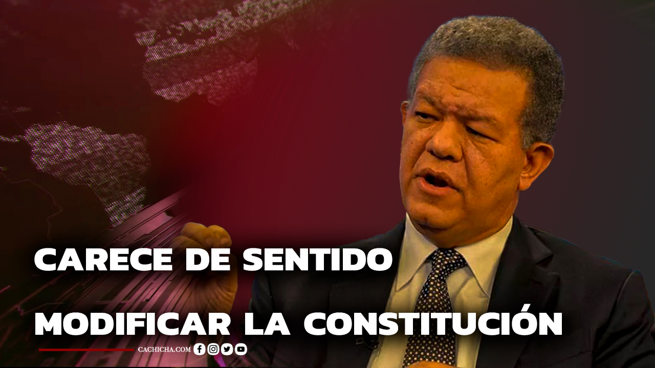 Carece De Sentido Modificar La Constitución | Los Derechos Del Pueblo