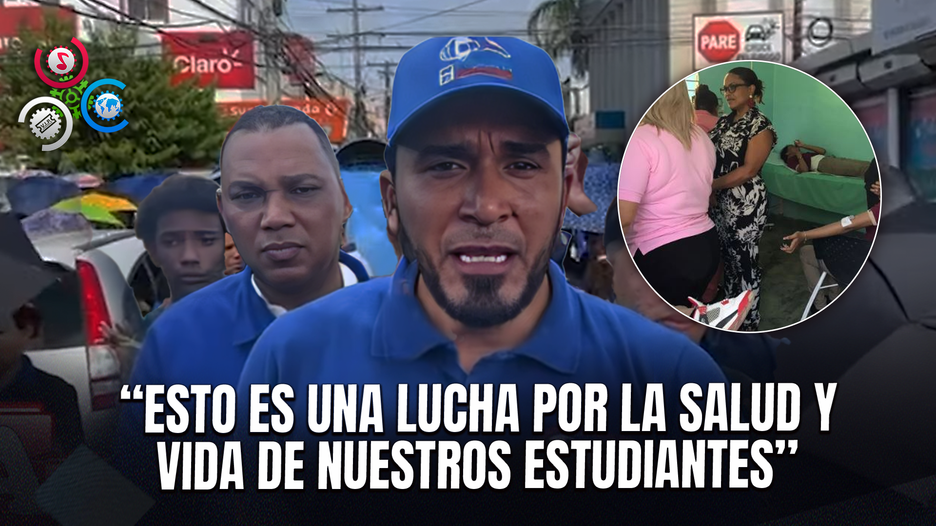 ADP Inicia Marcha Y Jornada De Protestas Contra Intoxicaciones En Escuelas