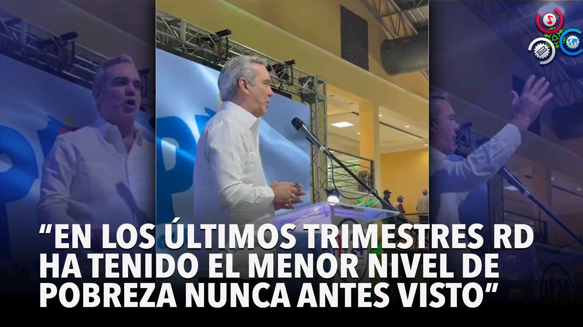 ABINADER HABLA ANTE PROCLAMACIÓN DE PARTIDO APD COMO CANDIDATO PRESIDENCIAL