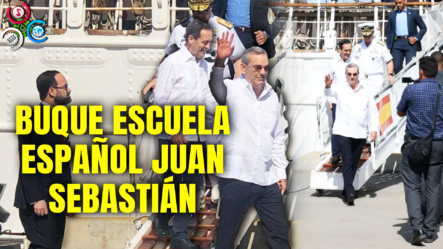 Presidente Abinader Visita El Buque Escuela Juan Sebastian