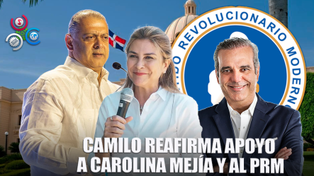 Luis Ernesto Camilo: “sigo Apoyando Al Prm Y A Carolina Mejía”