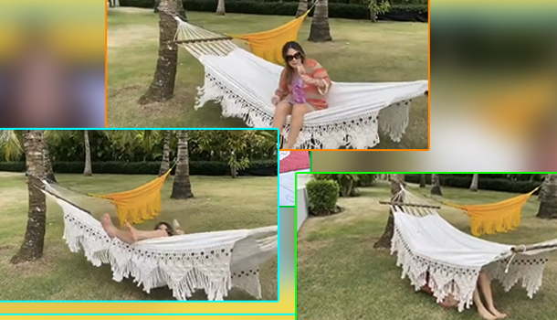 Viral Vídeo De Luz García En El Que Cae De ‘Hamaca’ Y De Mala Manera