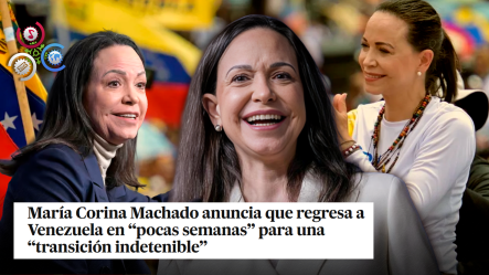 María Corina Machado Anuncia Su Regreso A Venezuela Para Impulsar La Transición Democrática