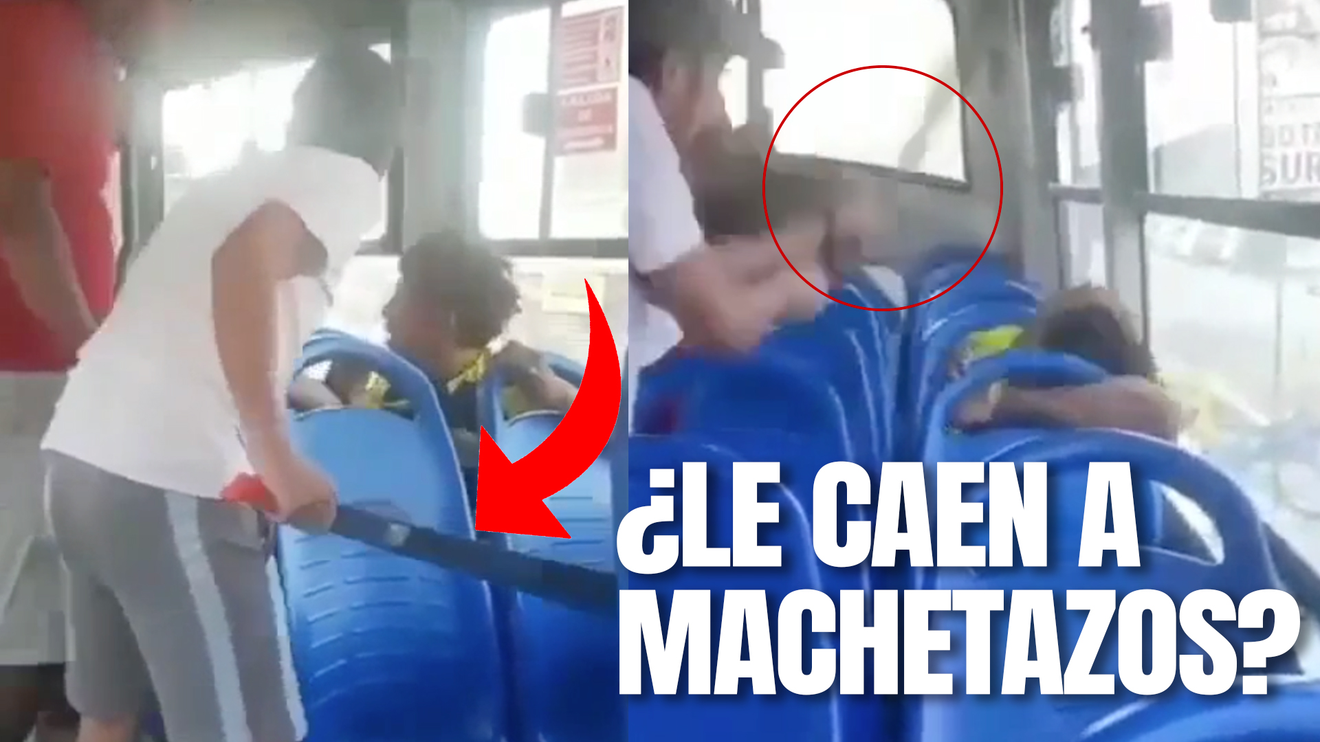 ¡Ladrón No Sabía Que Su Víctima Tenía Un Machete Y Pasa Esto!