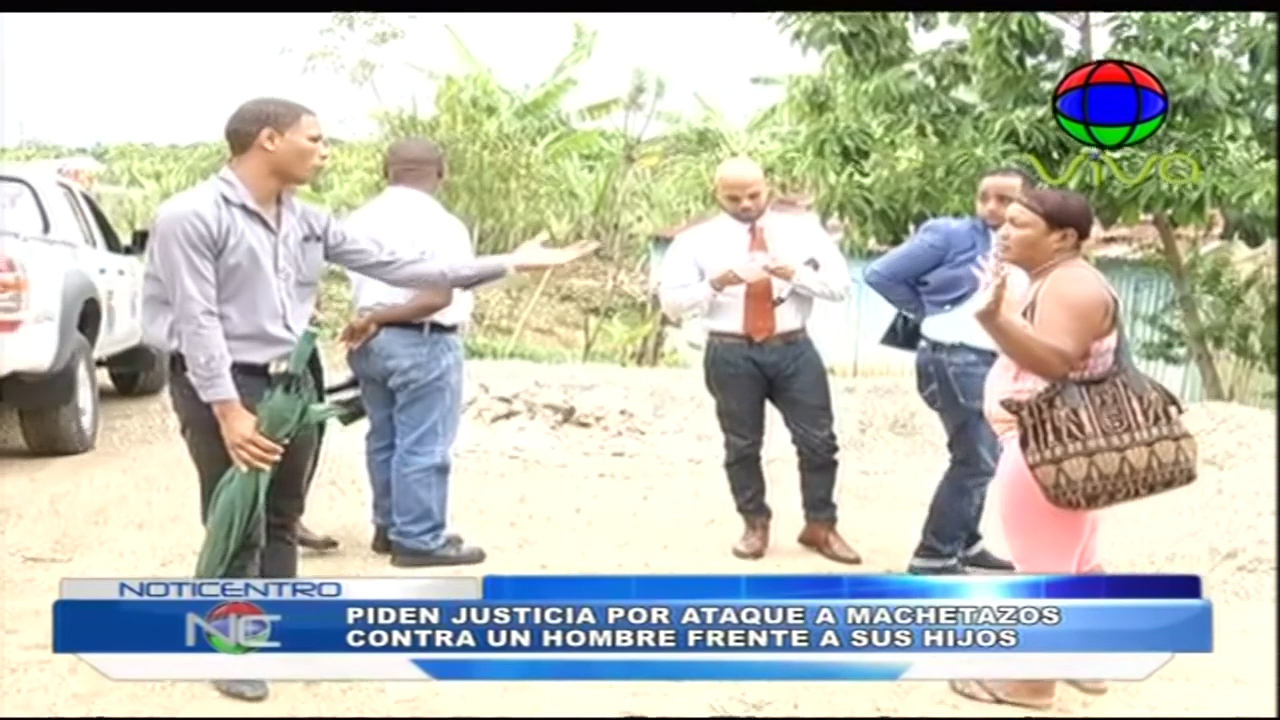 Familiares Y Amigos De Un Hombre Herido A Machetazos Exigen Justicia