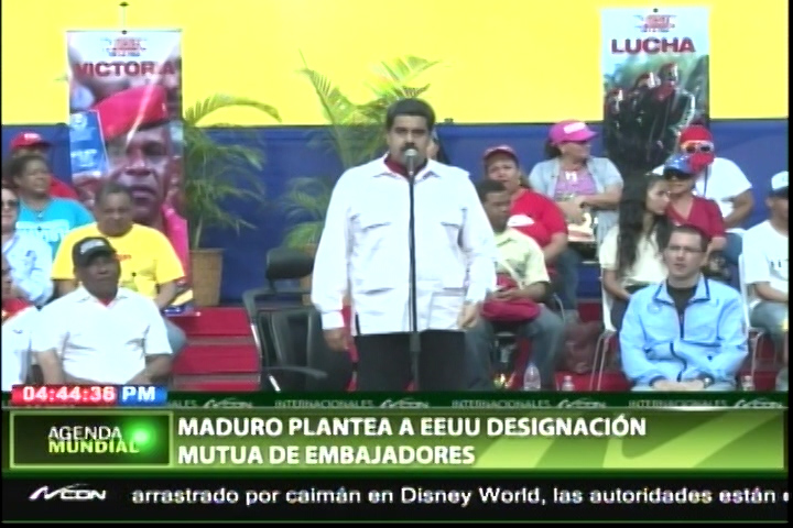 Maduro Plantea A EU La Designación Mutua De Embajadores