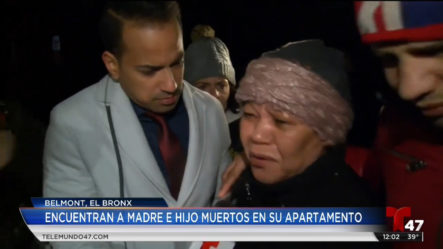 ¡IMPACTANTE! Muerte De Una Madre Y Su Hijo En El Bronx