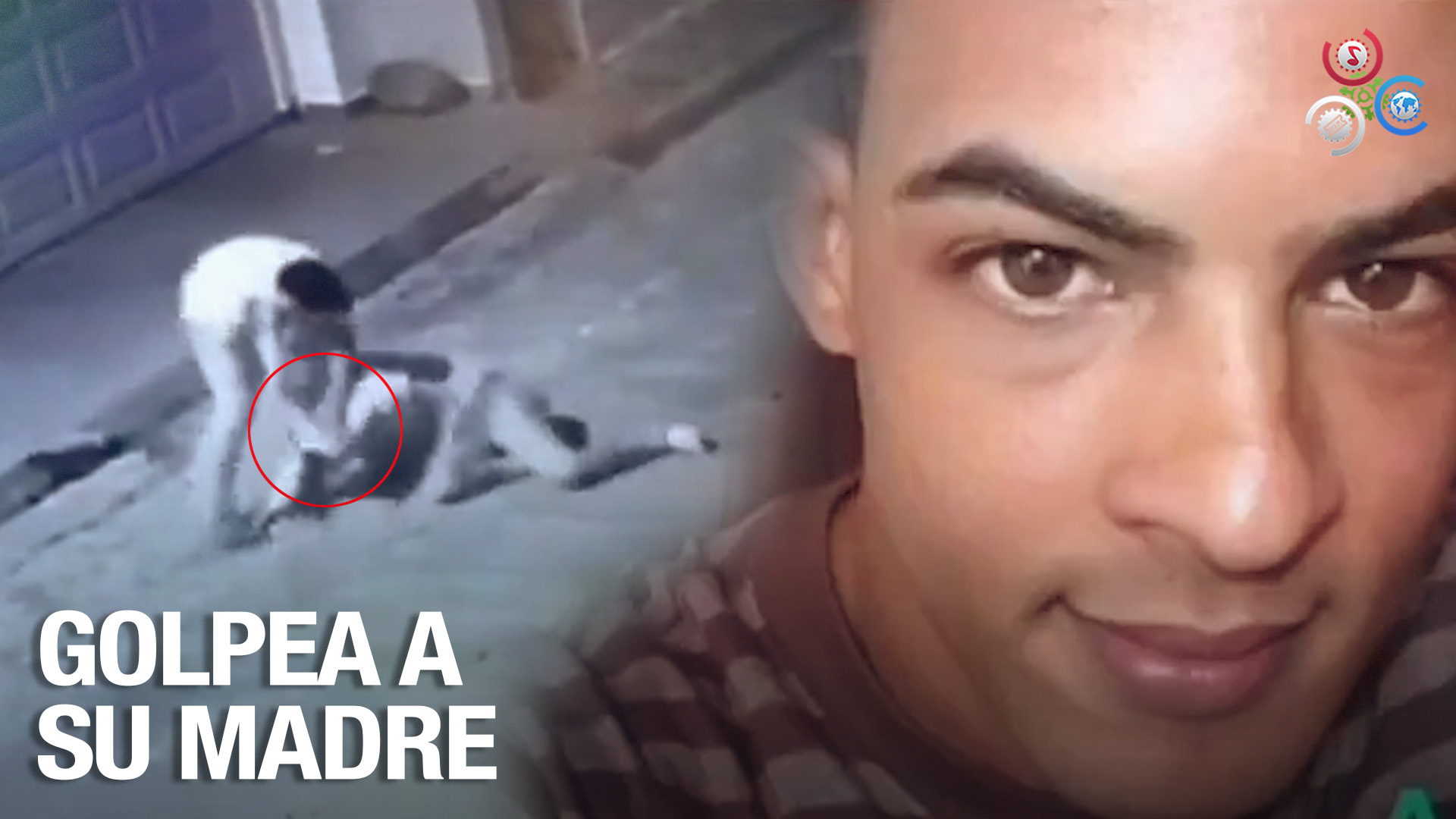 ¡Cámaras Captan Momento En Que Hombre Da Golpiza A Su MADRE En Cotuí!!!