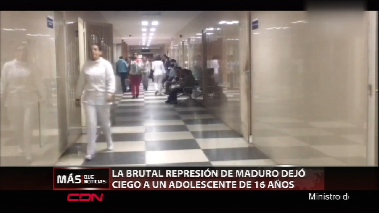 La Brutal Represión Que Se Vive En Venezuela En Contra Del Gobierno De Maduro Dejó Ciego A Un Adolescente De 16 Años