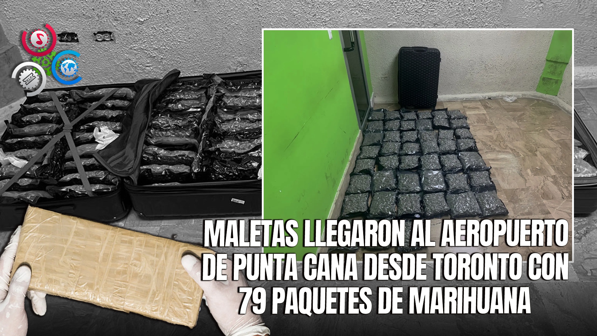 Incautan 79 Paquetes De Marihuana En El Aeropuerto De Punta Cana