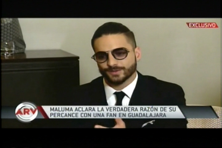 Maluma Aclara La Verdadera Razón De Su Percance Con La Fan En Concierto