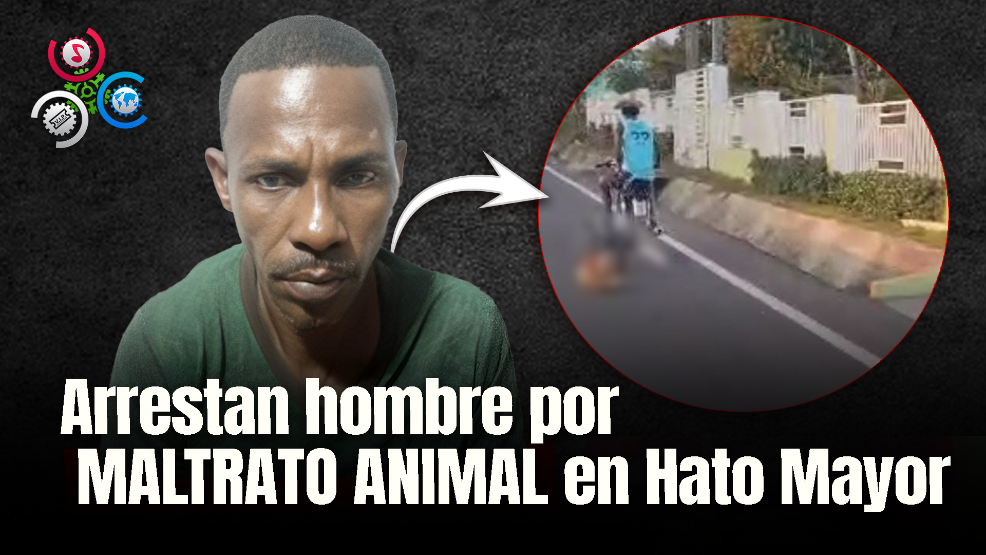 DICRIM Apresa Hombre Arrastró Perro Atado A Un Motor En Hato Mayor