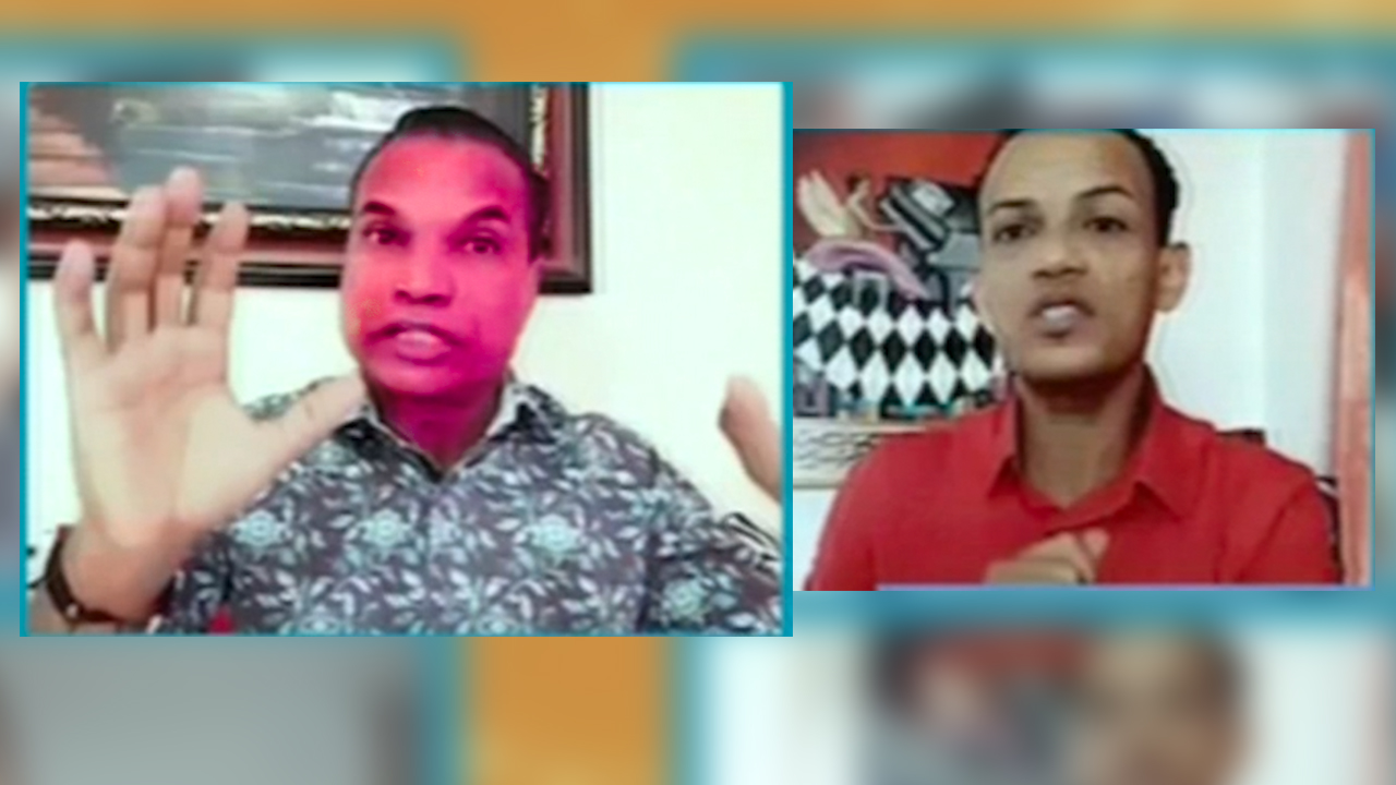 Mamola Y Rafael Padilla Casi Se Van A La “Trompa” Por Video Llamada