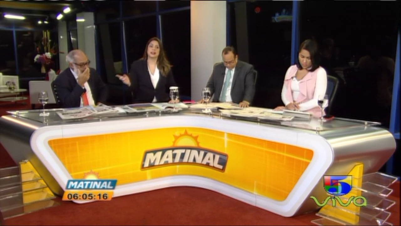 Matinal: “El PRM Denuncia Que El TSA Permite A Una Empresa En Particular La Colocación De Vallas Política”