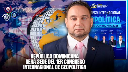Manuel Cruz Anuncia El Primer Congreso Internacional De Geopolítica En República Dominicana