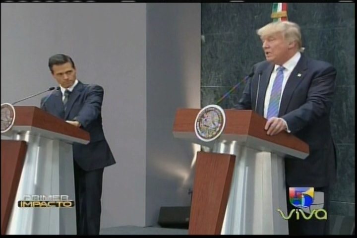 Una Conversación De Casi 1 Hora Entre Mandatarios Trump Y Peña Nieto, La Calificaron Como Un Intercambio Constructivo Y Productivo