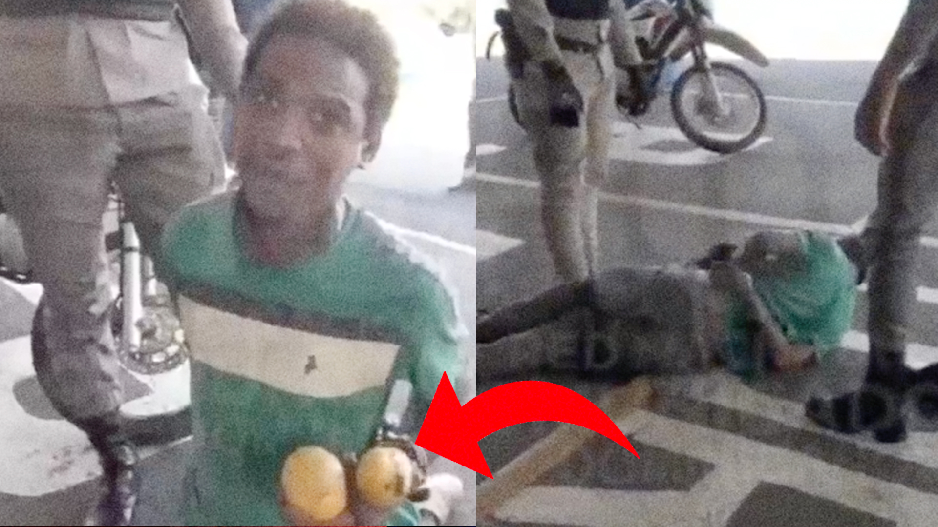 Hombre Llora Como Un Niño Para Que No Lo Apresen Por Robar Dos Mangos