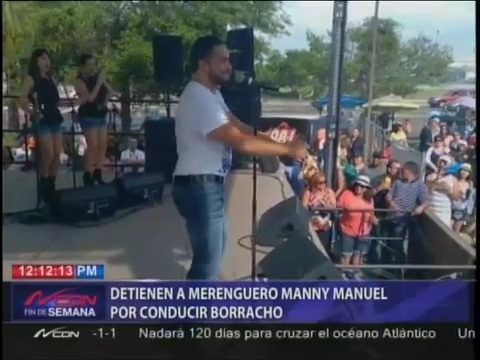 Detienen A Merenguero Manny Manuel Por Conducir Borracho
