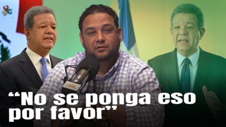 Manuel Cruz: “Me Siento Muy Triste Con Lo Que Yo Vi Anoche Del Doctor Leonel Fernández”
