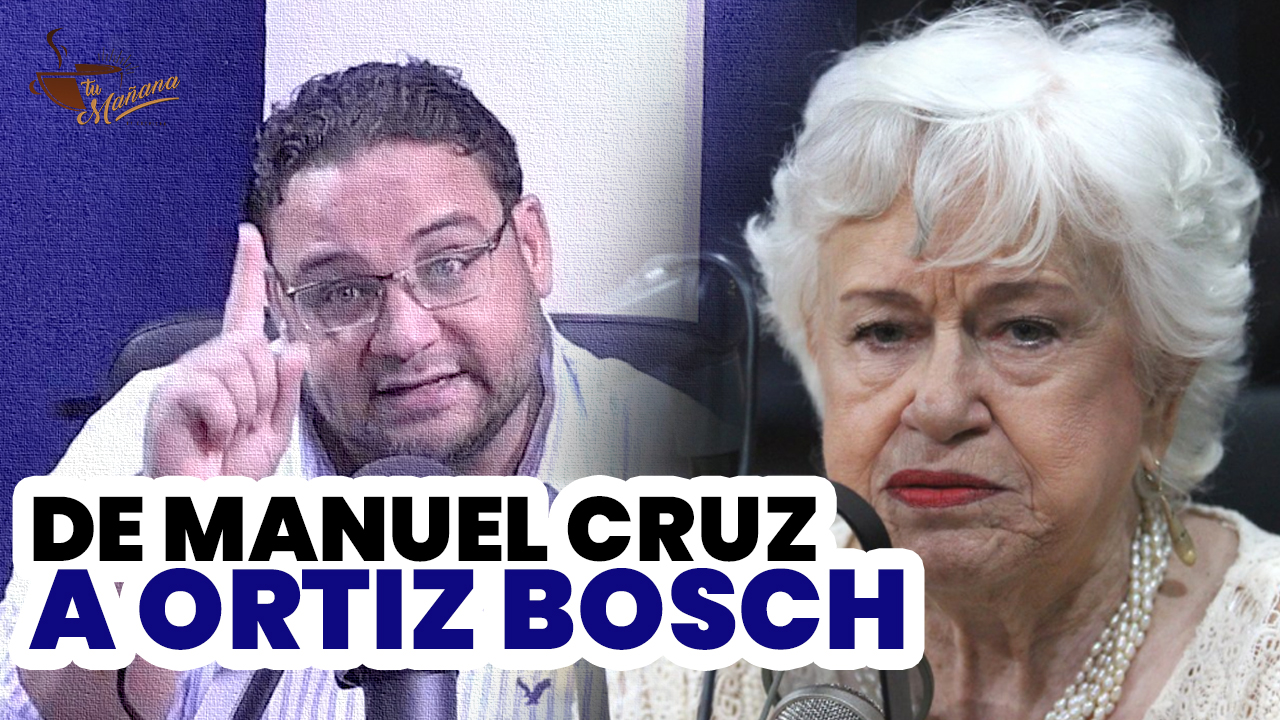 Manuel Cruz Se La Canta A Milagros Ortíz Bosch