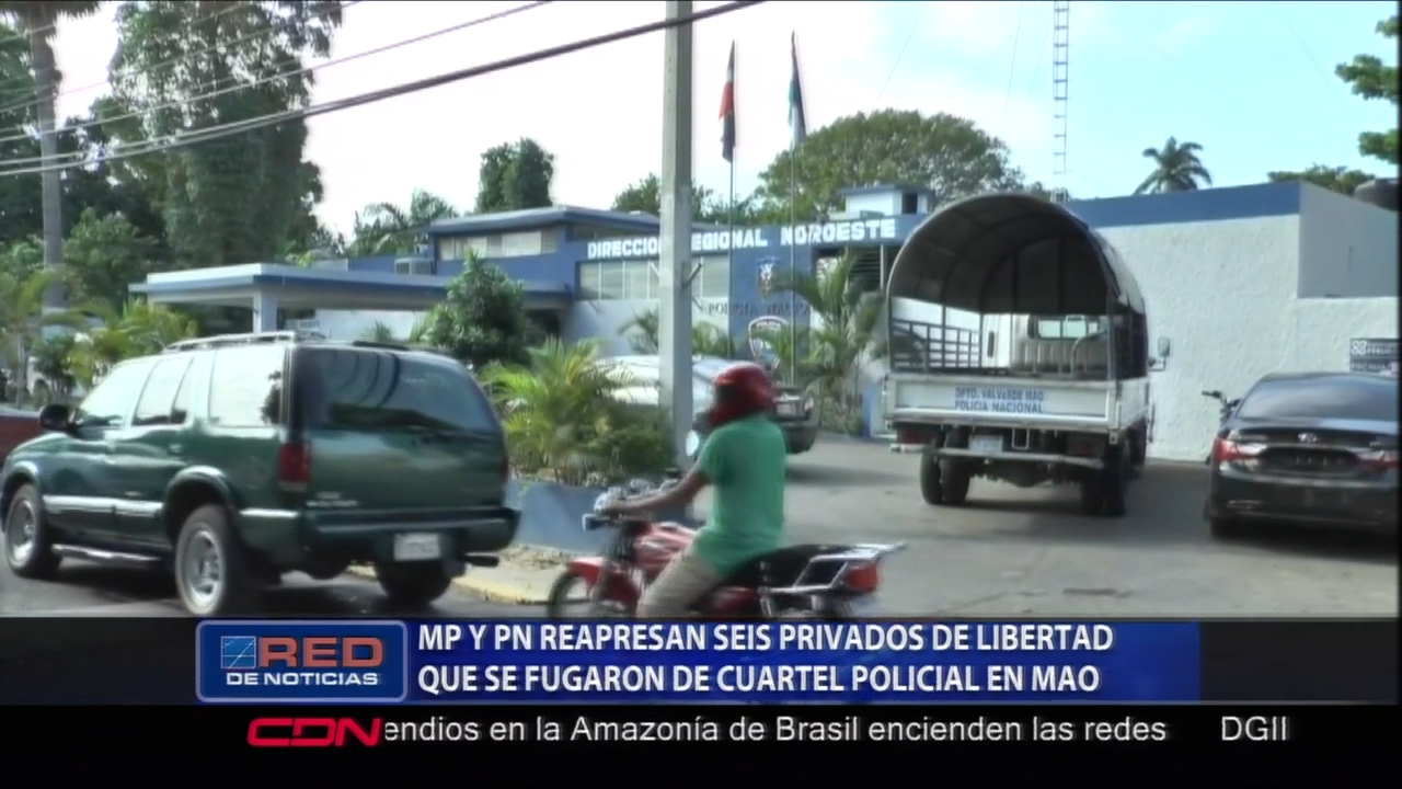 El MP Y Miembros De La PN Re Apresaron A Seis Reclusos Que Se Habrían Fugado Del Cuartel Policial De Mao