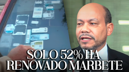 Solo 52% Ha Renovado MARBETE; DGII Advierte No Habrá PRÓRROGA