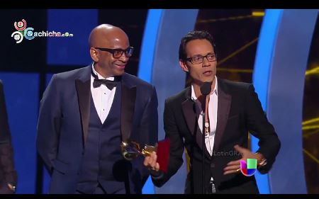 Marc Anthony Recibió Su Premio Latin Grammy Frente A Su Esposa #Video