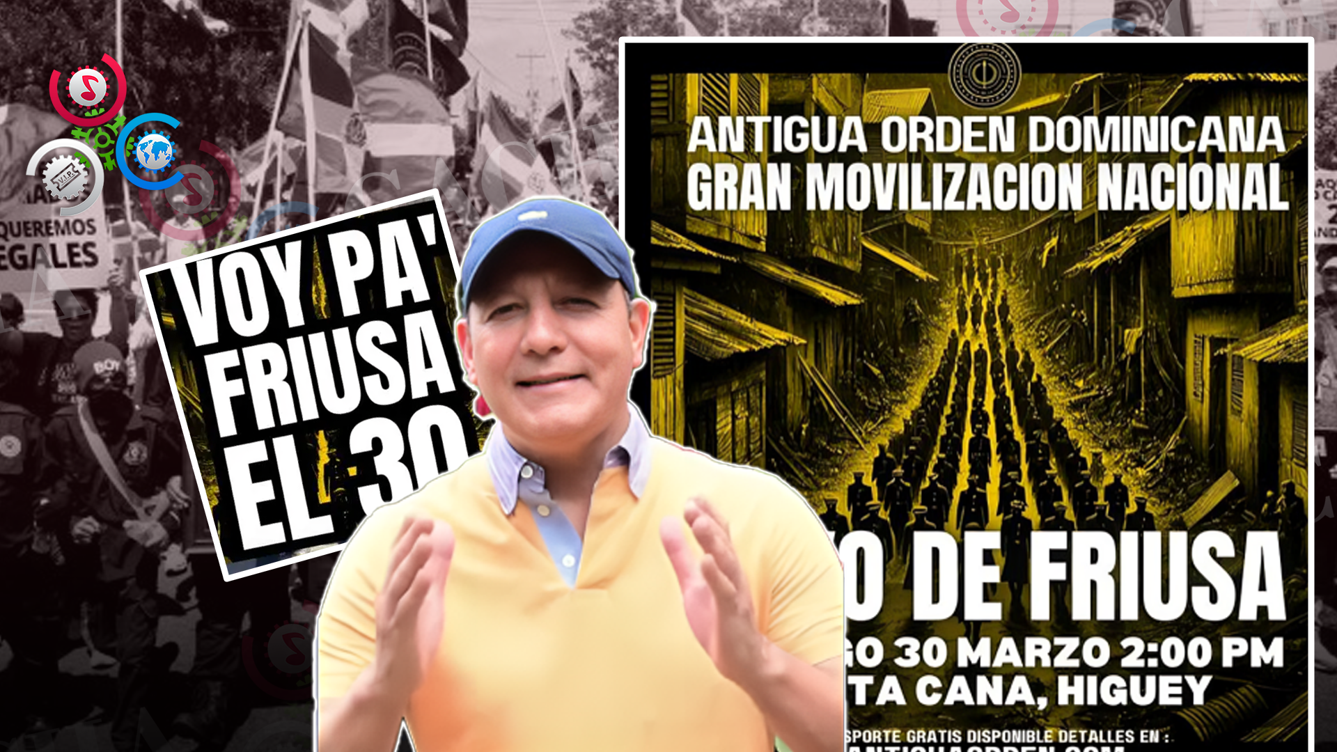 “La Patria Te Llama”: Abel Martínez Convoca Marcha En Friusa En Defensa De La Soberanía Nacional
