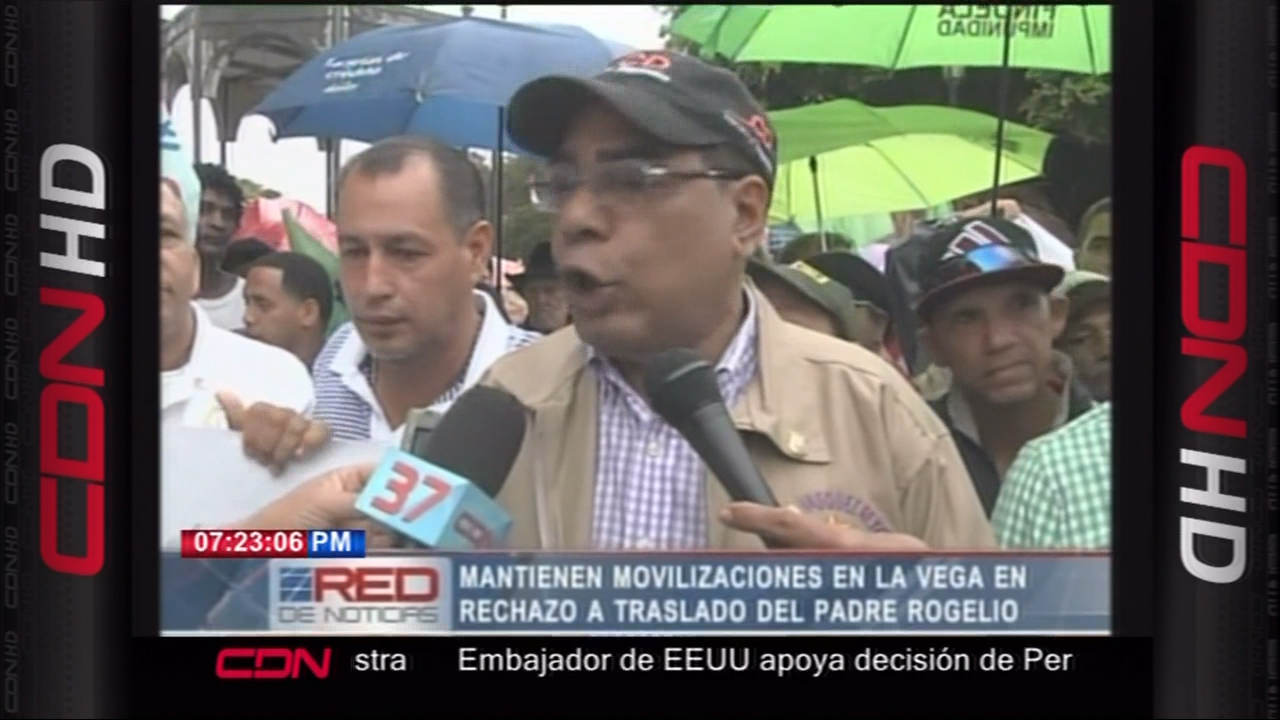 Mantienen Movilizaciones En La Vega En Rechazo A Traslado Del Padre Rogelio