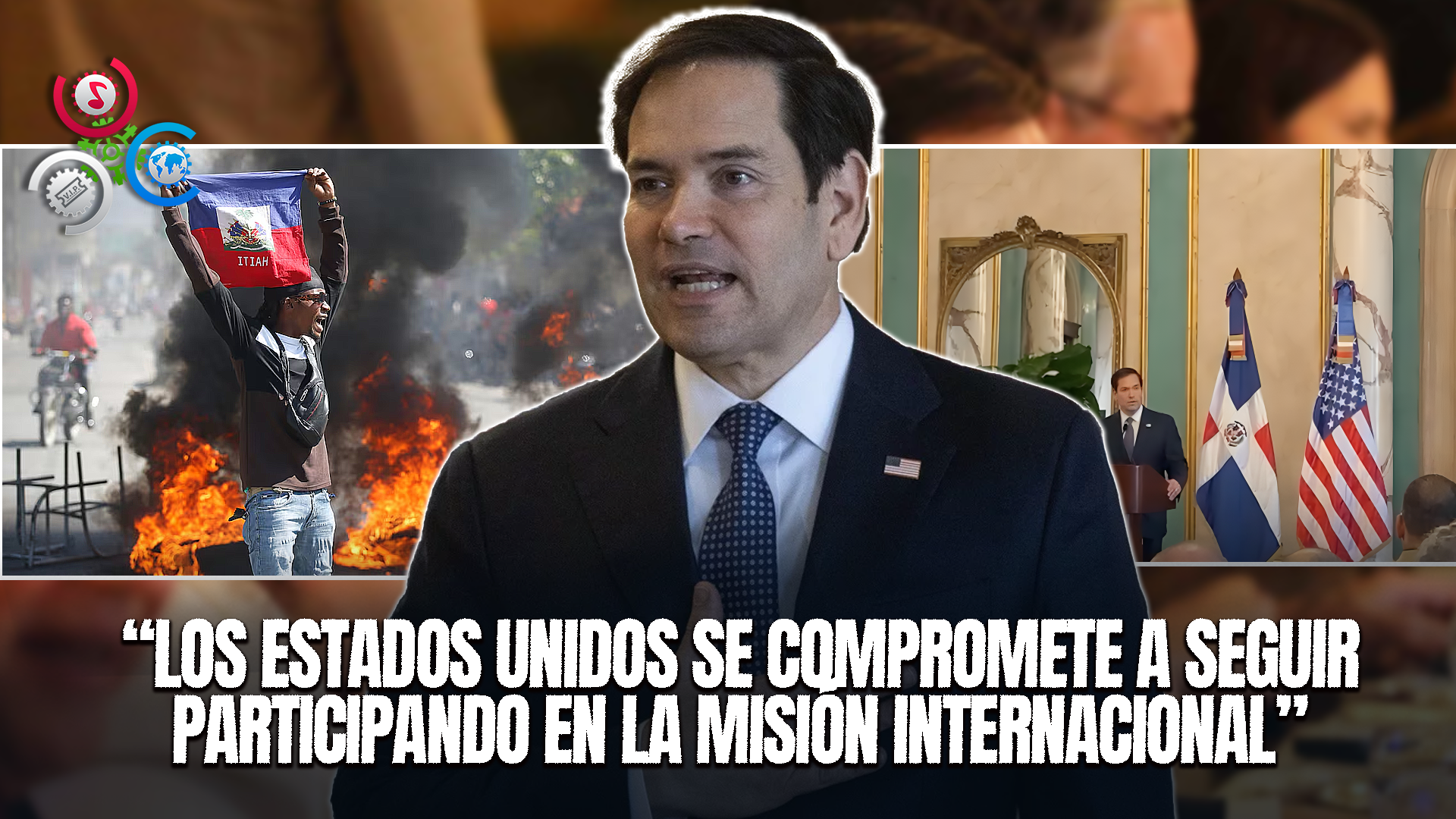 Marco Rubio Asegura Que EE.UU. Seguirá Apoyando Misión En Haití Y Descarta Presión Migratoria Para RD