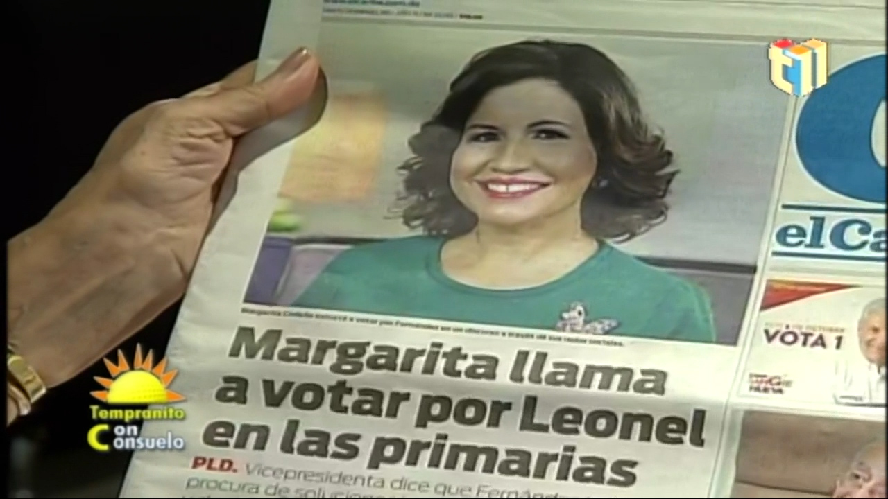 Consuelo Despradel Habla Del Mensaje De Margarita Cedeño A Leonel Fernández