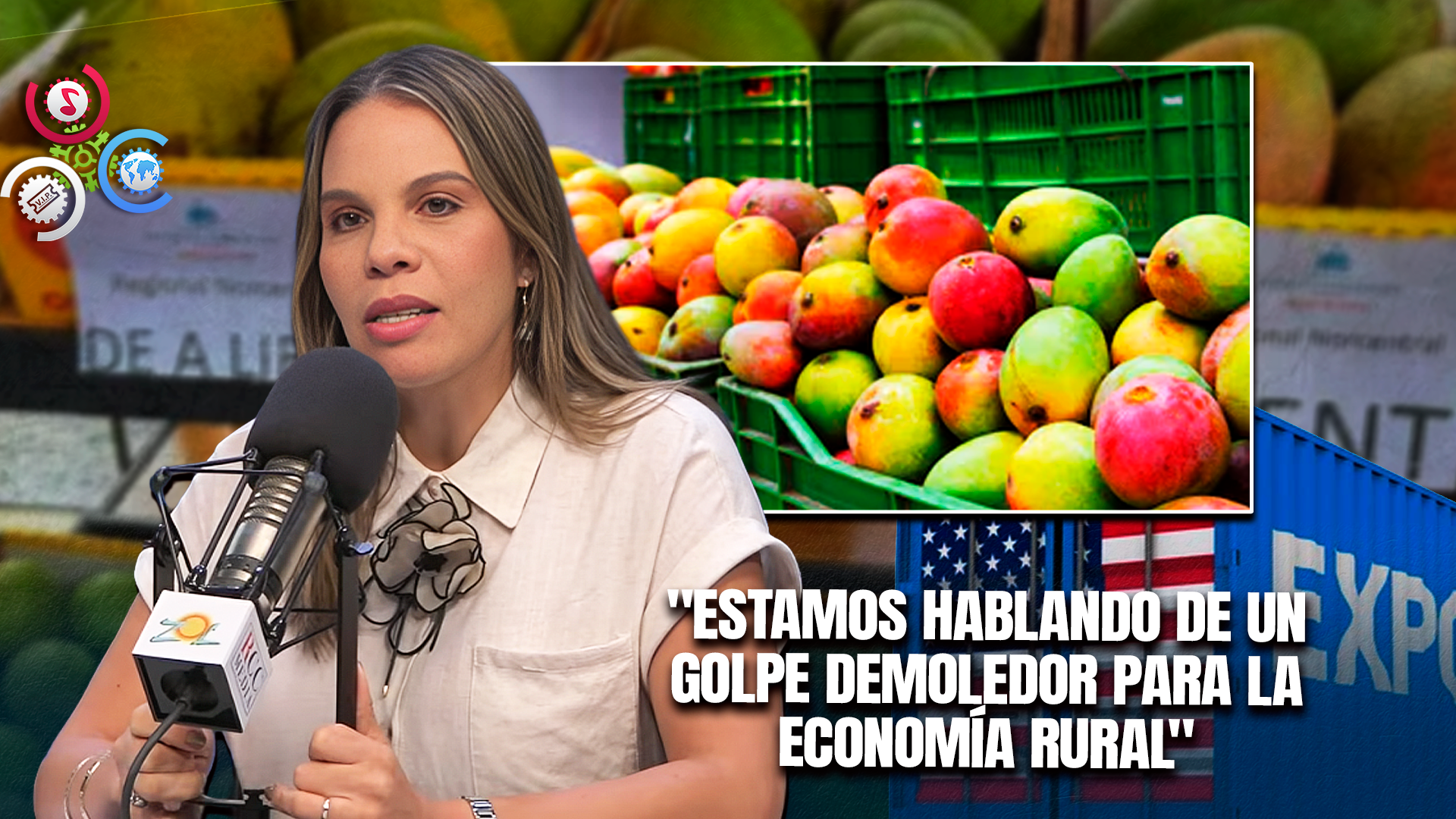 María Cristina Rodríguez Califica De “vergüenza” Suspensión De Exportaciones De Mango A EE. UU.