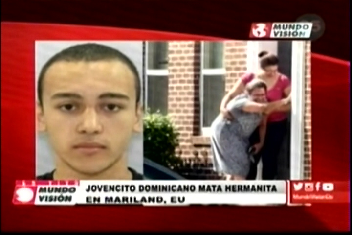 Joven Dominicano Mata A Su Propia Hermanita En Mariland, USA Porque No Se Llevaban Bien