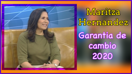 Conversando Con Maritza  Hernández Precandidata Presidencial Por El PLD En Hoy Mismo